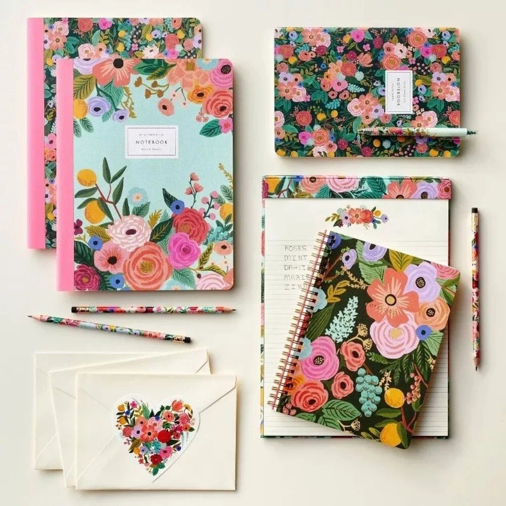 Rifle‎ Paper Co. x Target Garden Party Stitched Notebook